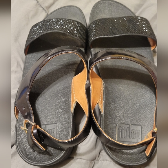 FitFlop size 9 ankle strap sandals - Picture 1 of 3